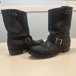 Frye Engineer Biker boots (M-8 W-10)